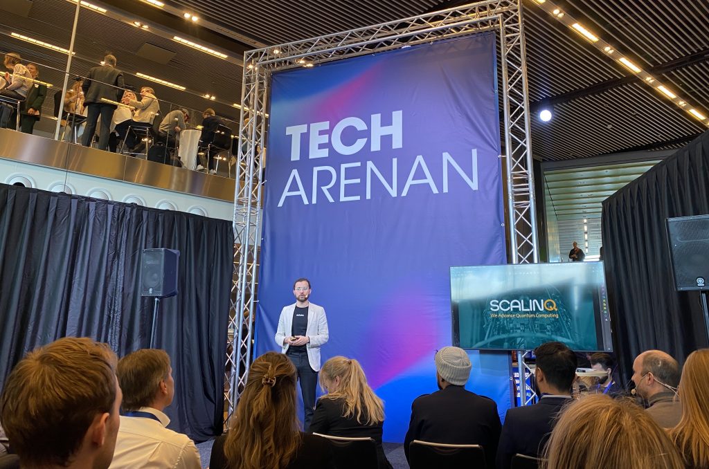 Pitch about the importance of quantum computing at Techarenan